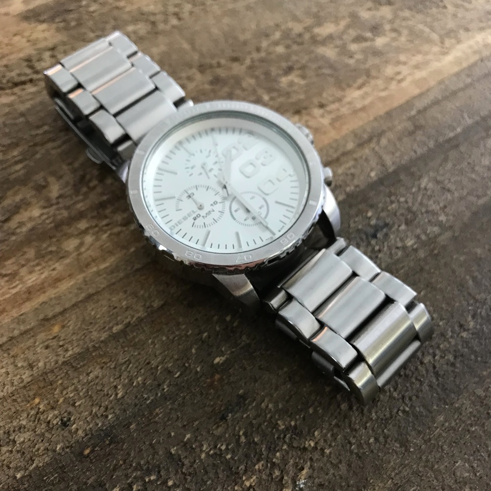 Diesel Unisex Nickel Chronograph Watch
